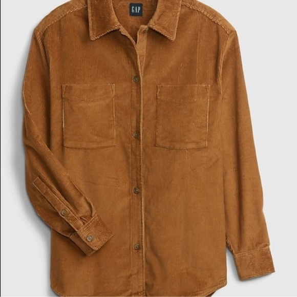 GAP Oversized Corduroy Shirt - Picture 1 of 6